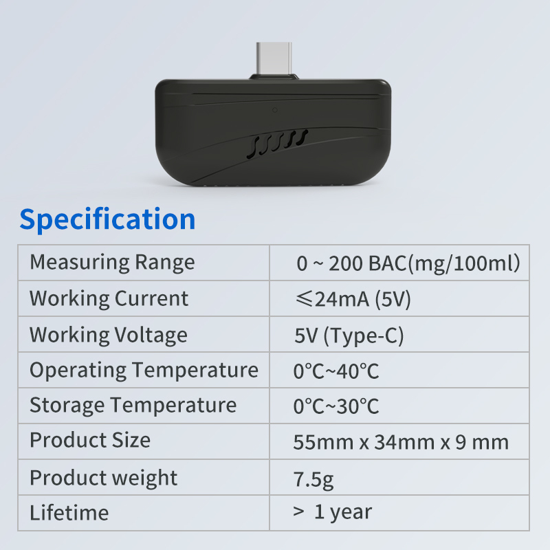 Professional-Grade and Advanced ALCOHOL TESTER for Accurate and Alcohol Detection
