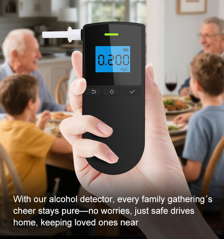 Portable Digital Breathalyzer Alcohol Tester Gas Analyzers Product Category