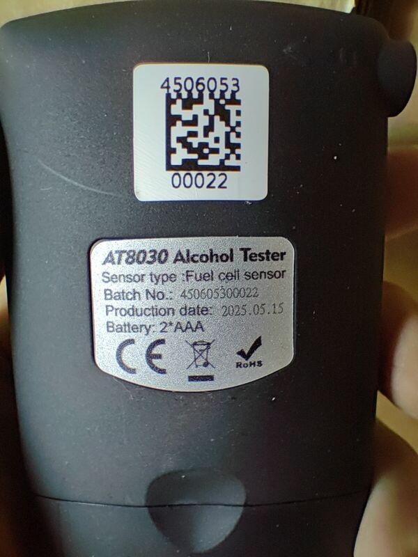 Portable Digital Breathalyzer Alcohol Tester Gas Analyzers Product Category